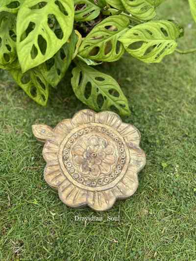 Dry Spice box/TableDécor Accent piece  (light brown shade)