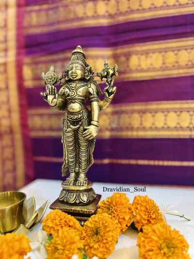 Sri Lakshmi Venkateshwara Swami Brass idol
