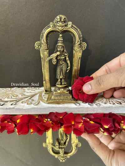 Goddess Madurai Meenakshi Devi Brass Idol